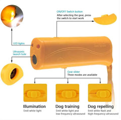 Handheld Ultrasonic LED Dog Trainer