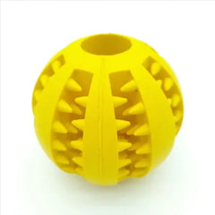 The Treat-Dispensing Game Changer: Interactive Rubber Slow Feeder Dog Ball!