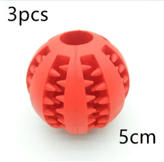 The Treat-Dispensing Game Changer: Interactive Rubber Slow Feeder Dog Ball!