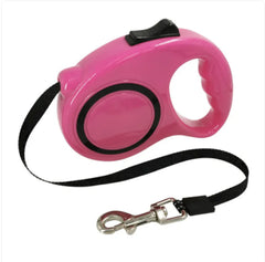 Automatic Retractable Dog Leash with Bone Print