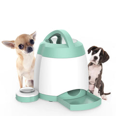 Button Push Dog Feeder