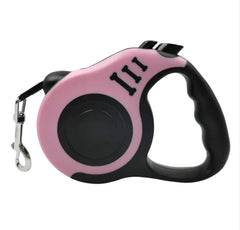 Automatic Retractable Dog Leash with Bone Print