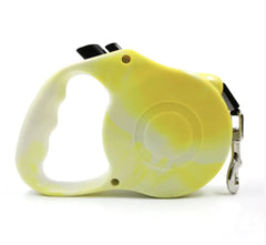 Automatic Retractable Dog Leash with Bone Print